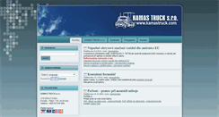 Desktop Screenshot of kamastruck.com